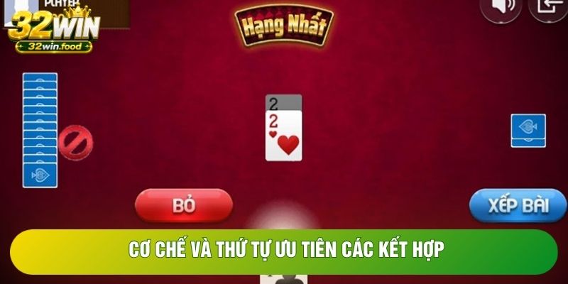 Cơ chế và thứ tự ưu tiên các kết hợp Cơ chế và thứ tự ưu tiên các kết hợp