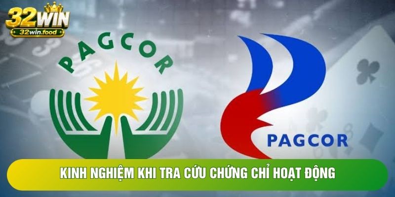 Kinh nghiệm khi tra cứu chứng chỉ hoạt động Kinh nghiệm khi tra cứu chứng chỉ hoạt động