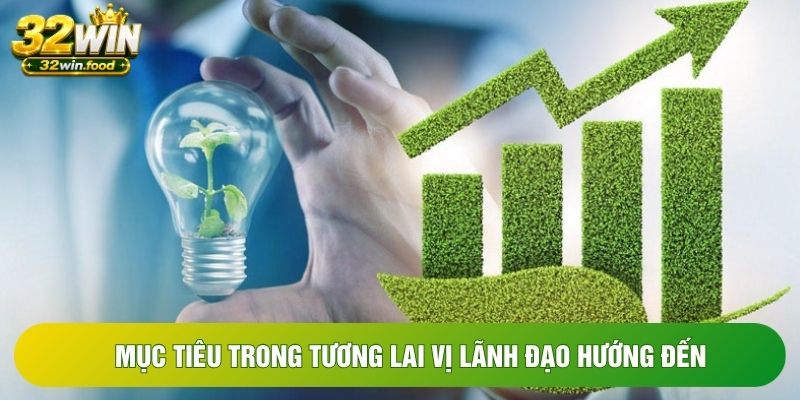 Mục tiêu trong tương lai vị lãnh đạo hướng đến Mục tiêu trong tương lai vị lãnh đạo hướng đến