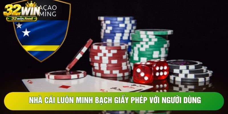 Nhà cái luôn minh bạch giấy phép với người dùng Nhà cái luôn minh bạch giấy phép với người dùng